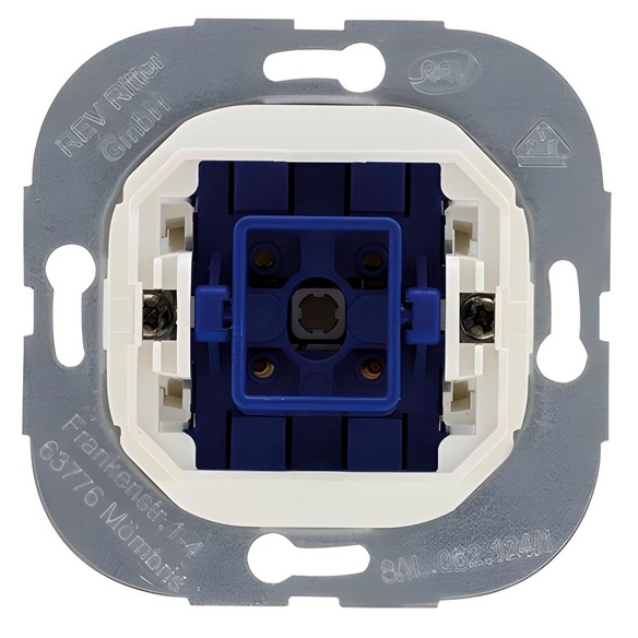 Kreuzschalter, Silber, Metall