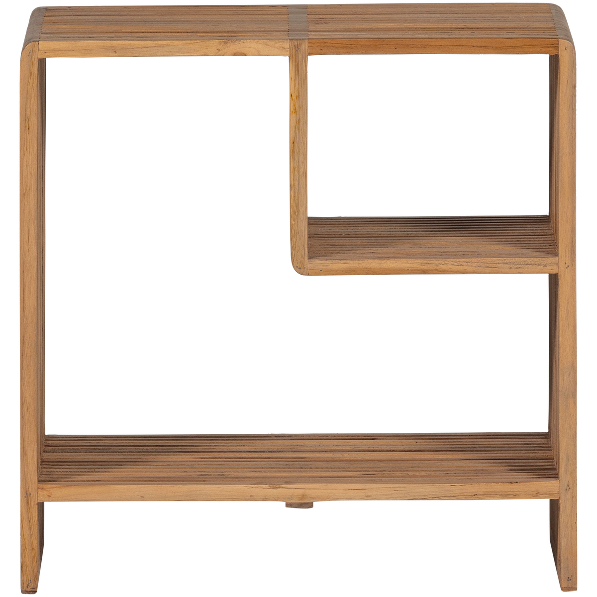 WOOOD sidetable recycled teak Jasmijn - Naturel - 55x55x30