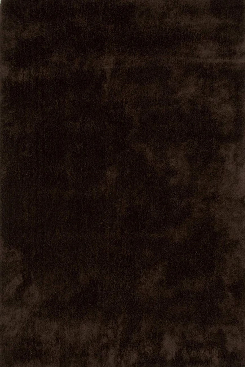 DÉJA Living Vloerkleed Lavar - Donkerbruin Stof - 200x250cm