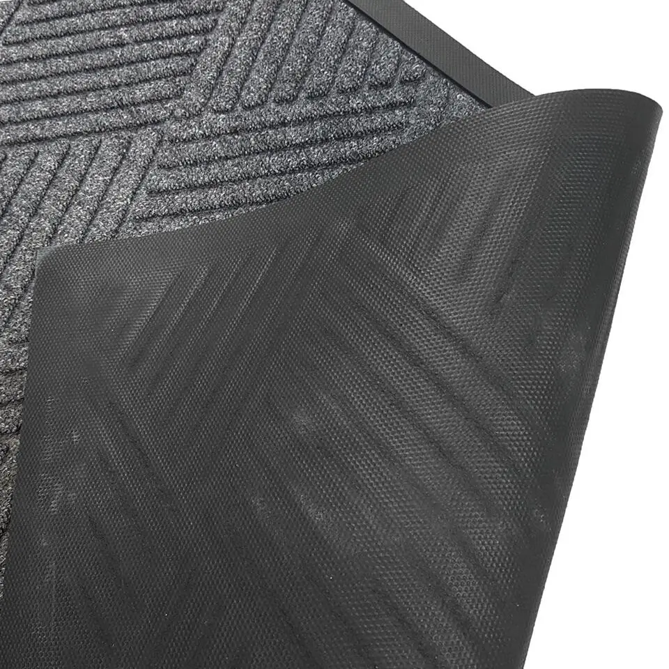 Schoonloopmat Brush Clean 90x150 cm - Grijs