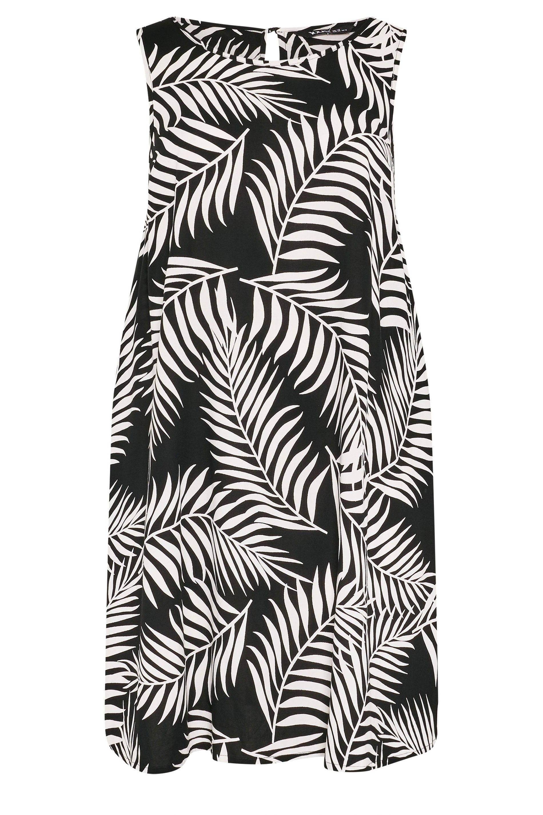 Yours Leaf Swing Pocket Dress