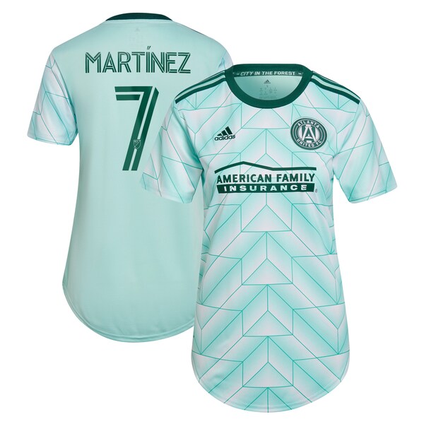 Josef Martinez Atlanta United FC adidas Women's 2022 The Forest Kit Replica Player Jersey - Mint