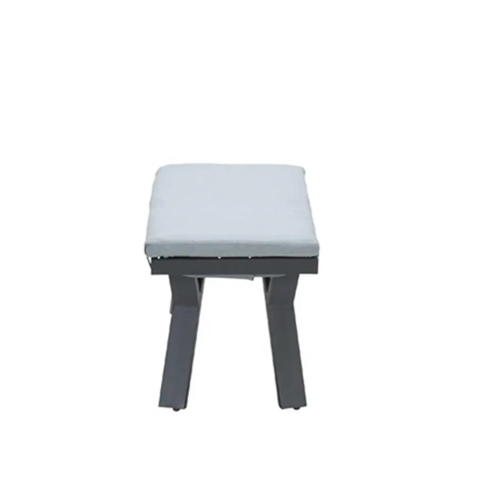 Garden Impressions Senja sport tuinbankje 110x40xH45 - mint grijs