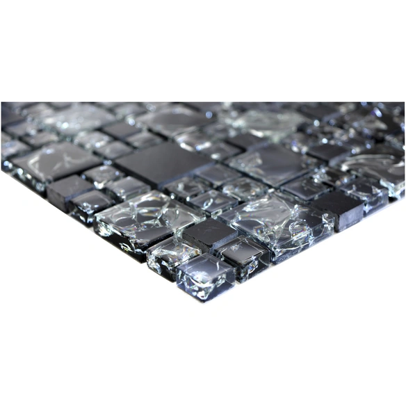 Mosaikfliese »Ice Cube«, BxL: 30,5 x 30,5 cm, Wandbelag