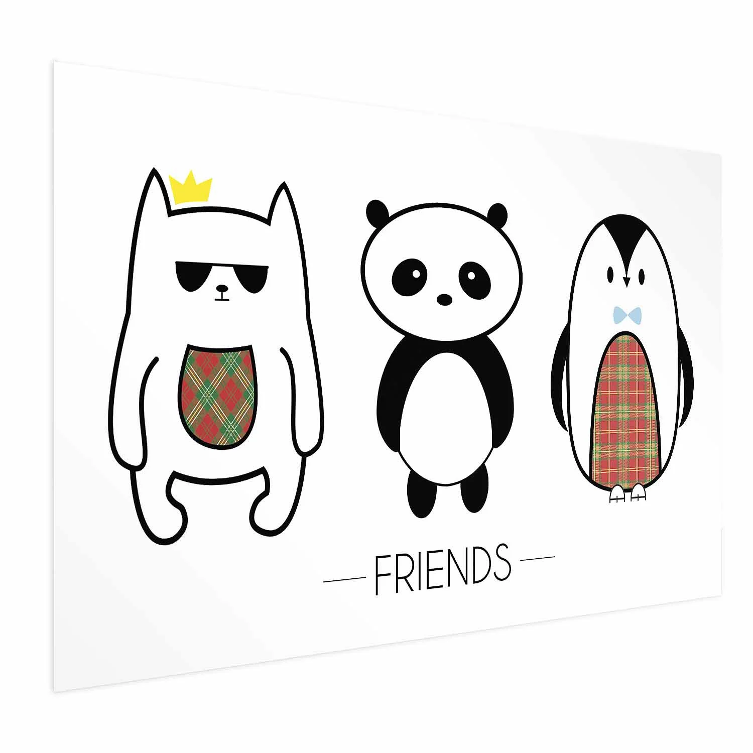 Plakat Przyjaciele 30x21 cm