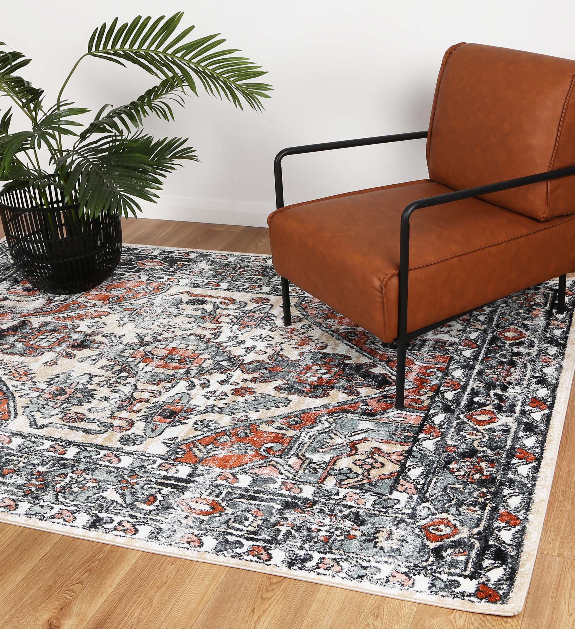 Parkland Manor Traditional Beige Rug