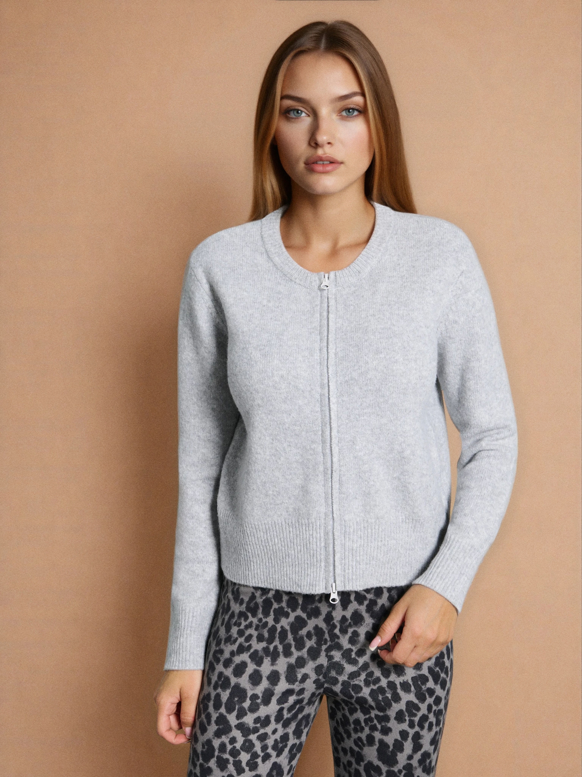Sweter na zamek