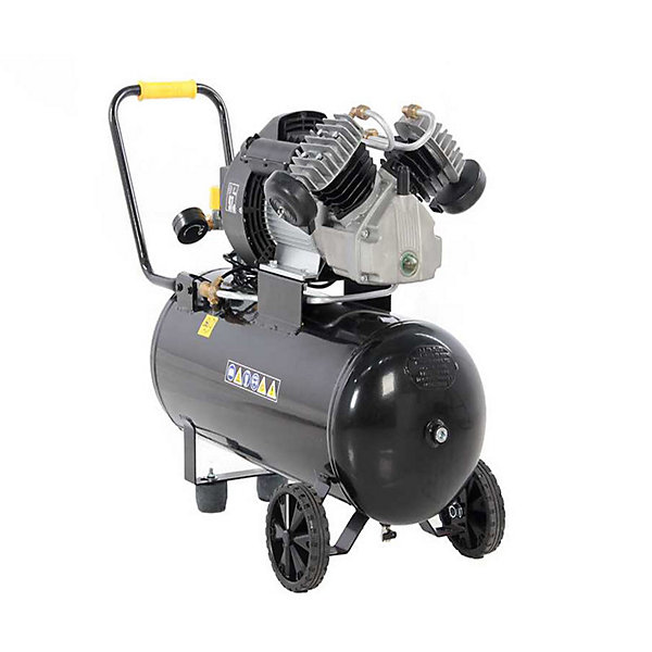 Compresseur 50l 3hp 10 Bar Bicylindres En V - Stanley Fatmax - Fdv2/400/10/50