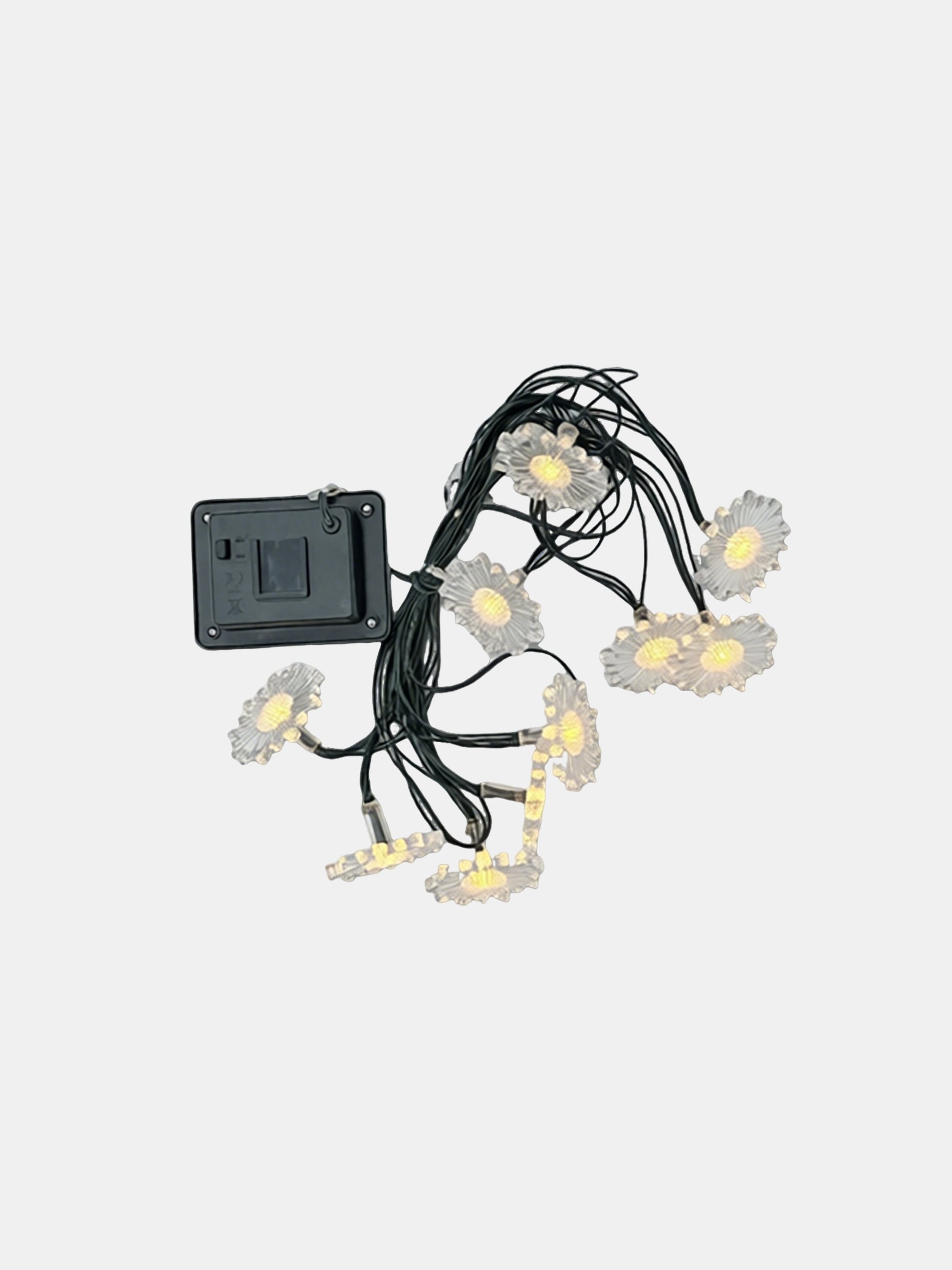 Ogrodowe lampki solarne LED w kształcie kwiatów