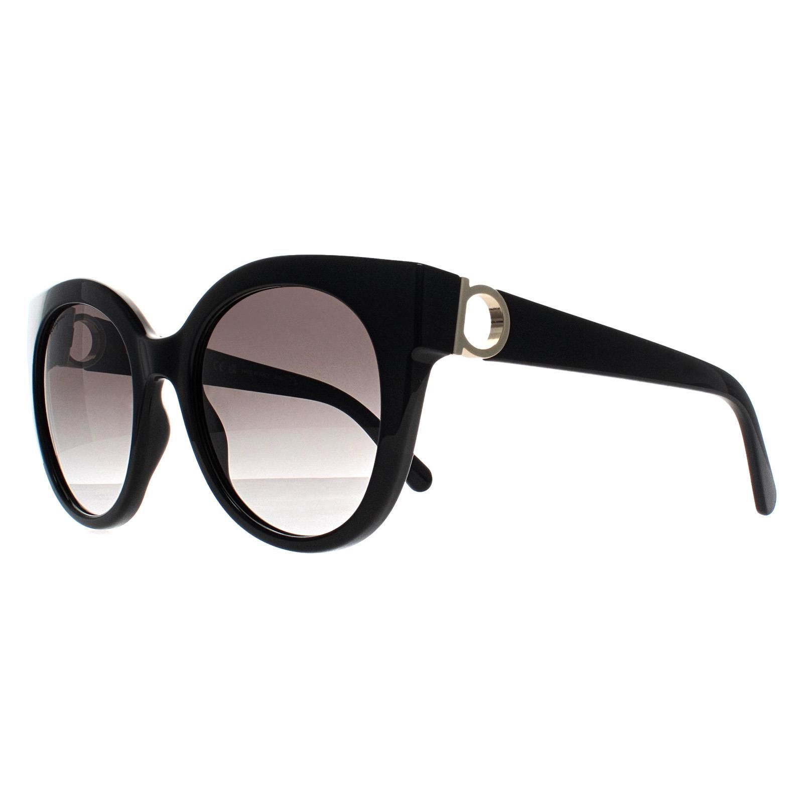 Salvatore Ferragamo Cat Eye Black Grey Gradient SF1031S