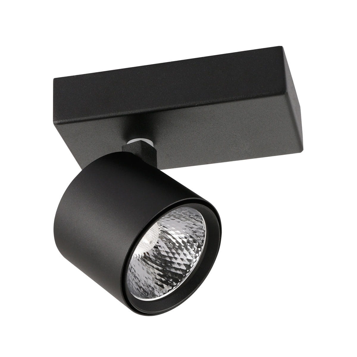 Reflektor sufitowy BONIVA czarny LED 1x5W Ciepła biel 300lm Italux