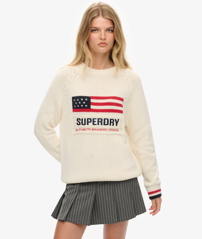 Americana Crew Knit Jumper