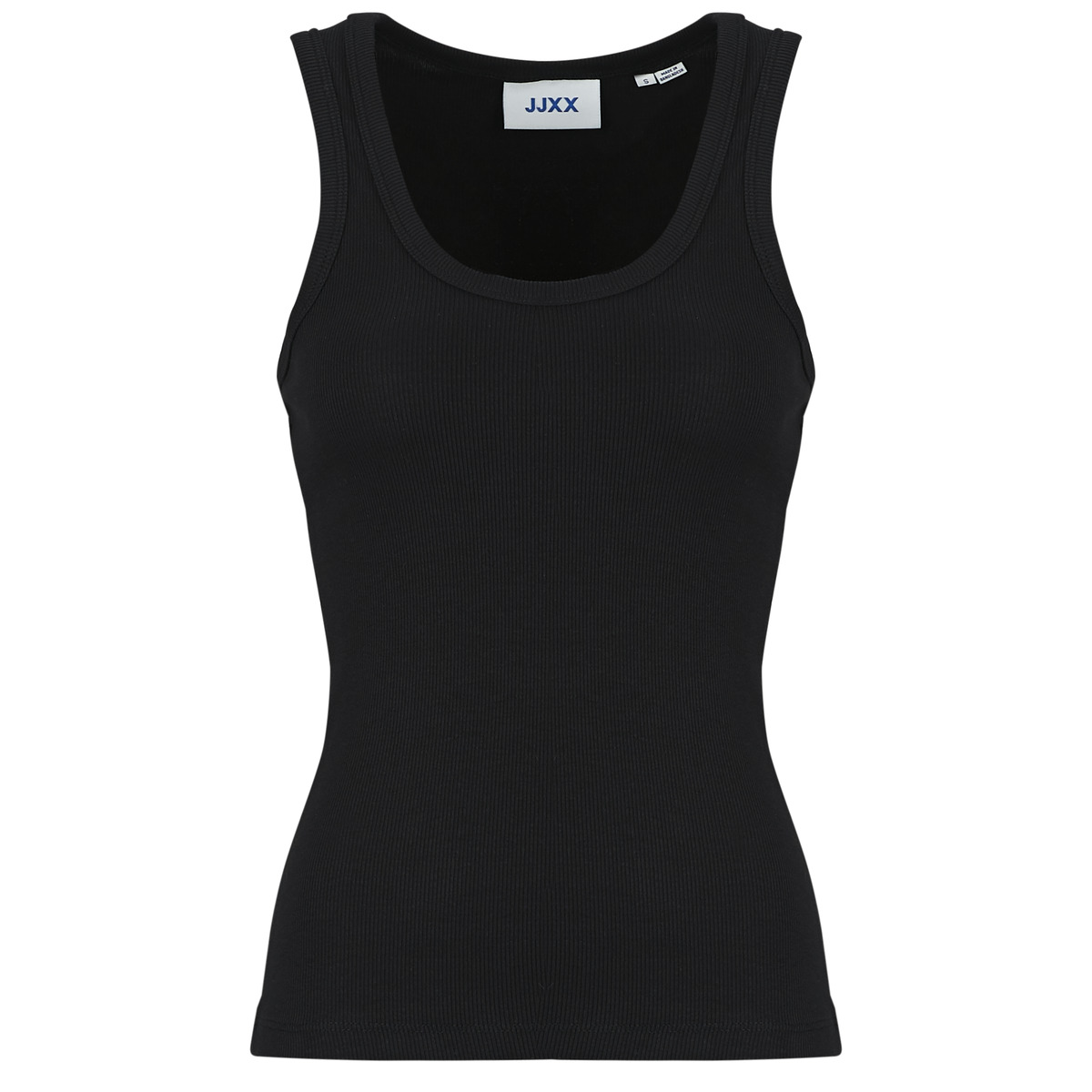 JJXX - JXFRIDA SL U-NECK TOP - Black