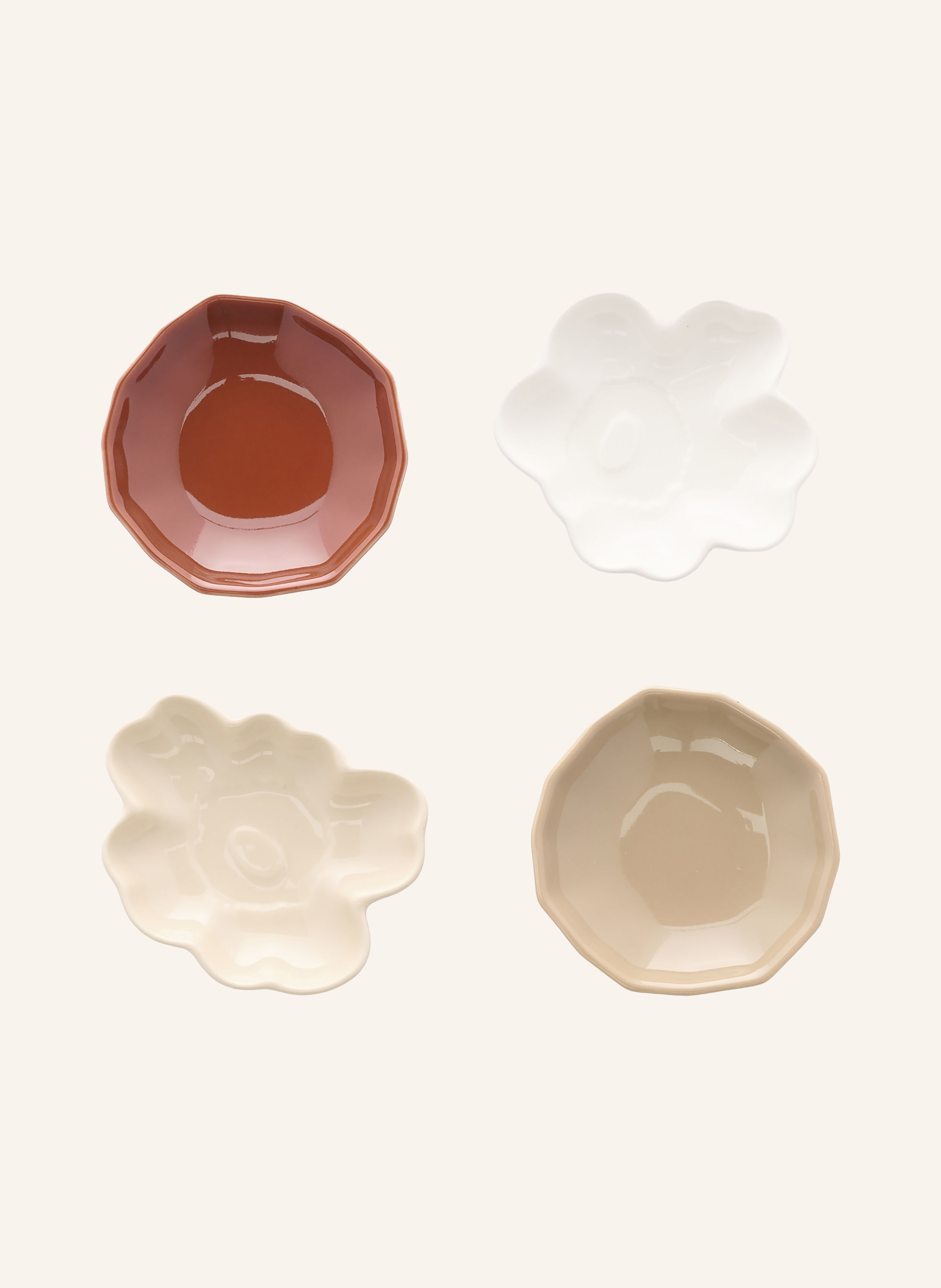 marimekko 4er-Set Schalen UNIKKO & KIVET