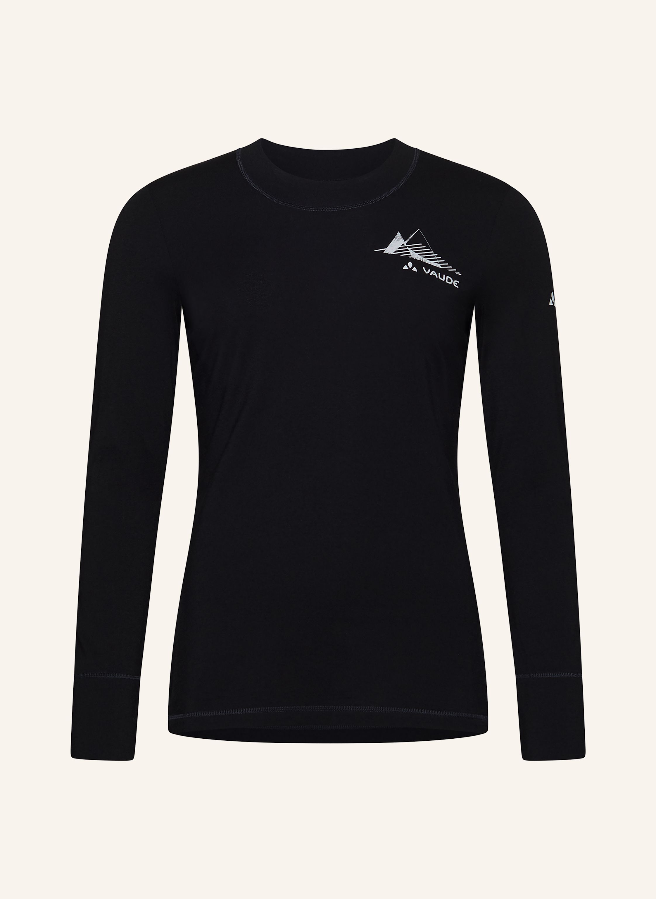 VAUDE Funktionsshirt W MONVISO WOOL LS T-SHIRT