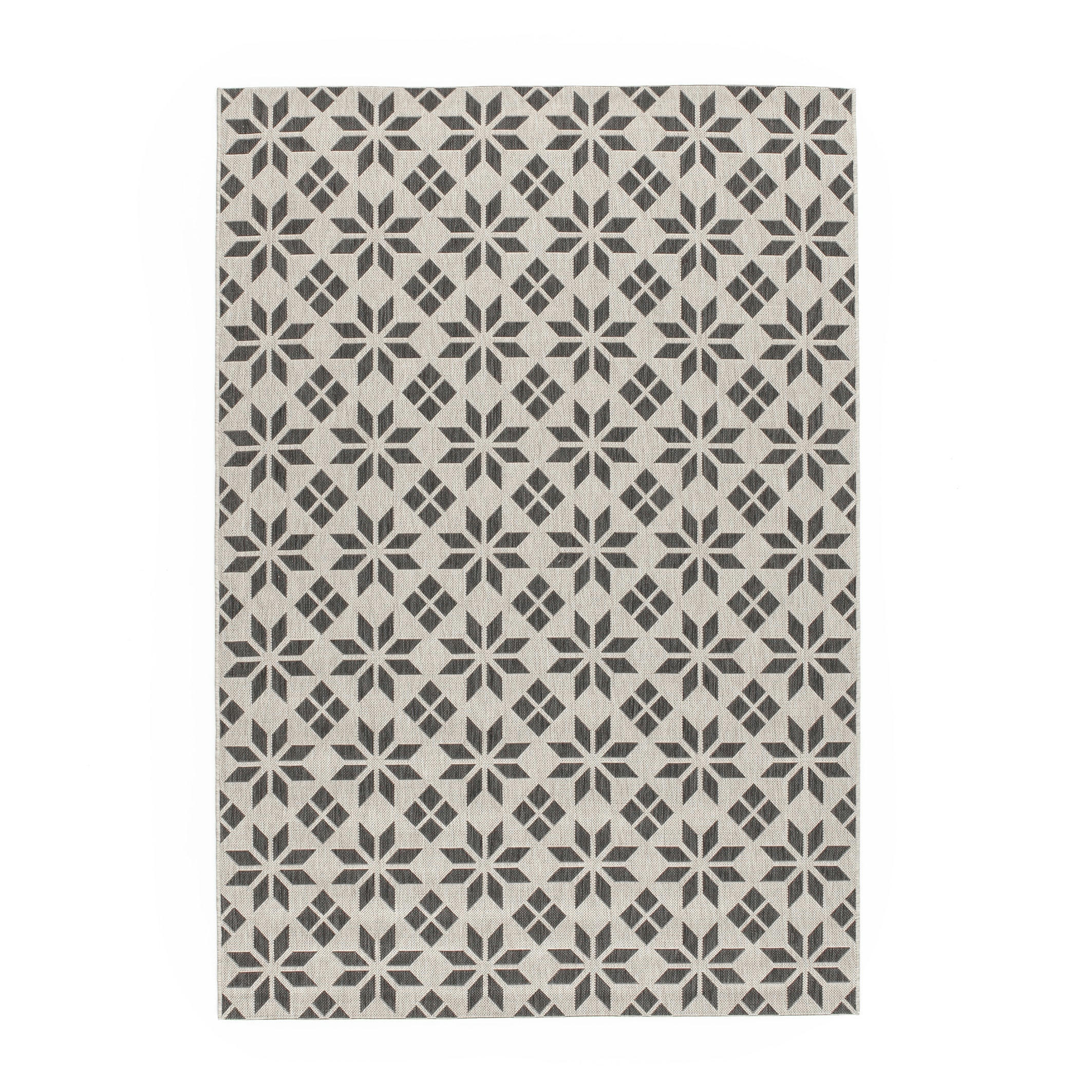 Tapis tissé plat intérieur/extérieur Iswik