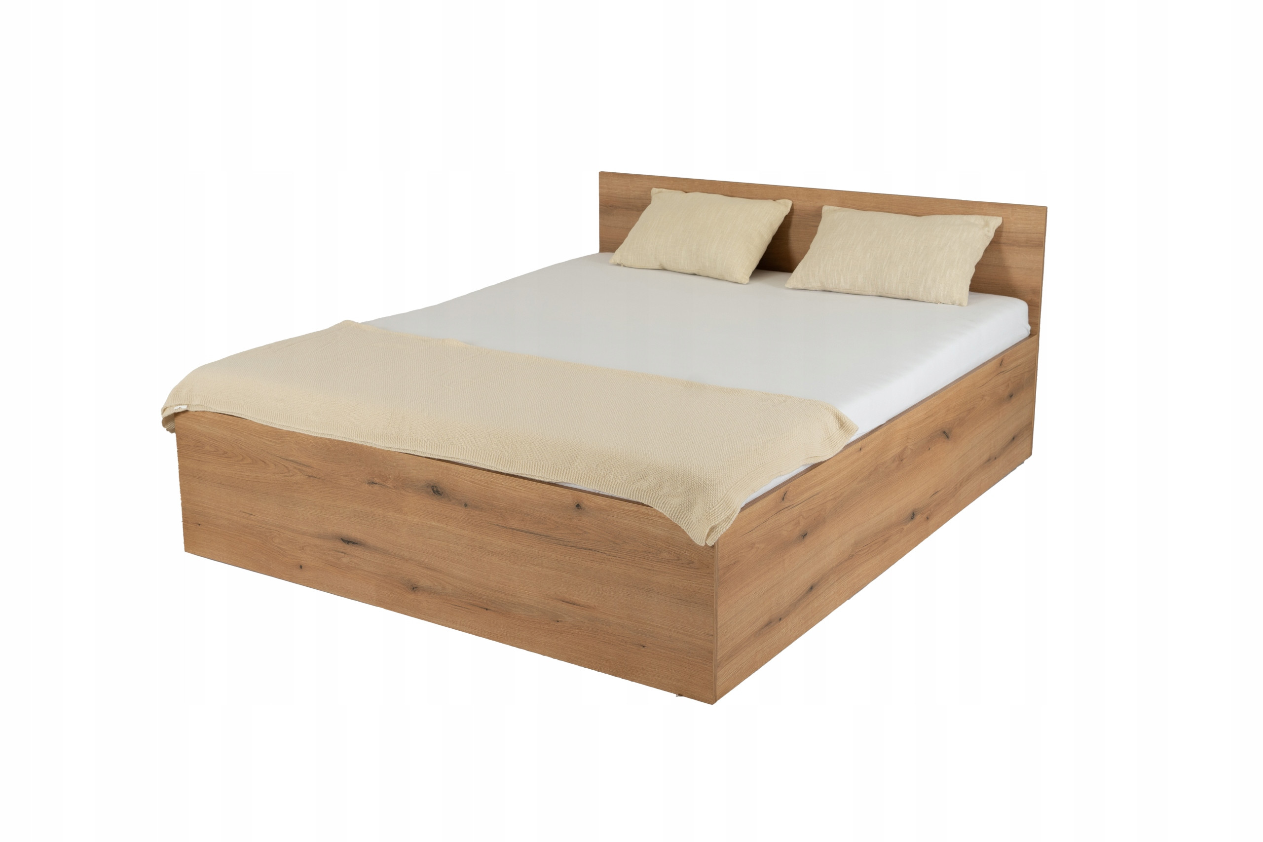 Łóżko Podnoszone Komvortowy 120X200 Stelaż Pojemnik Hdf Materac 12 Cm H3/H4