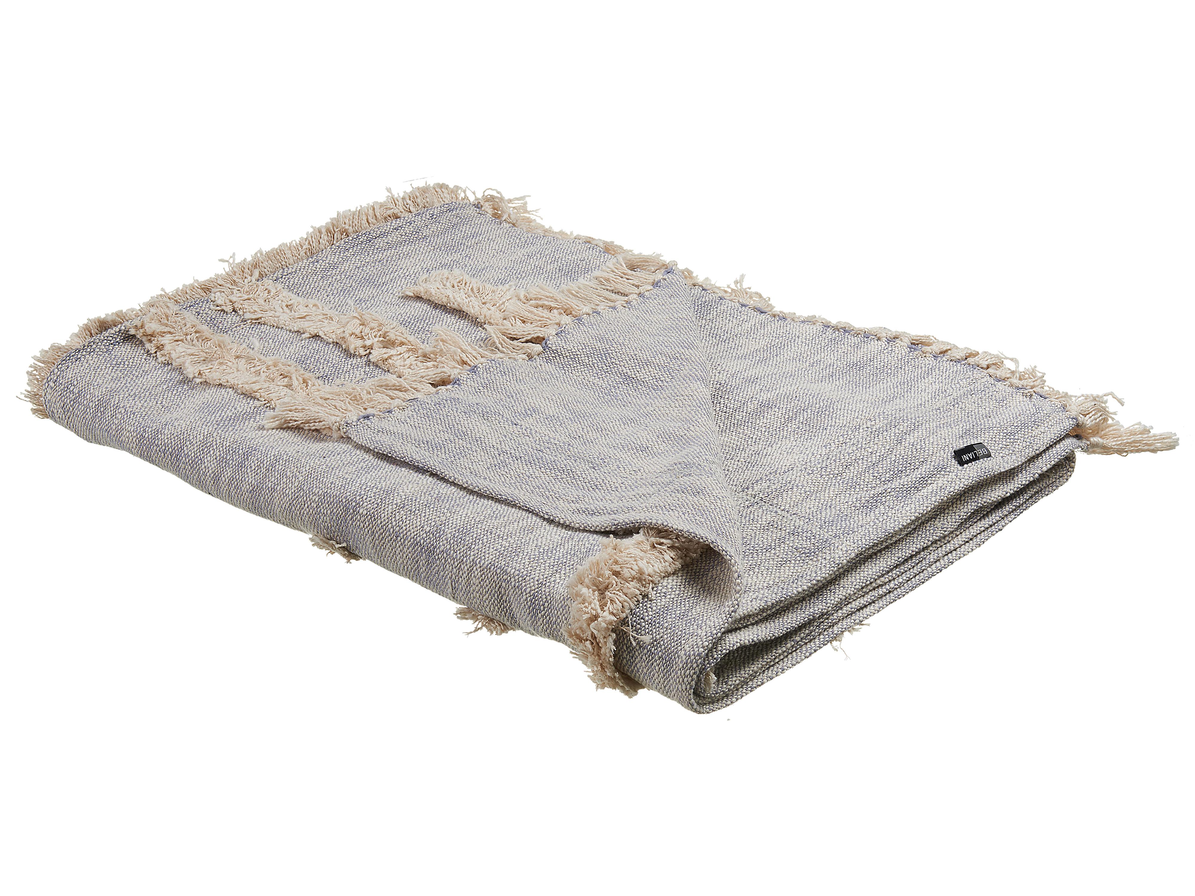 Blanket HOSPET Cotton 130 x 180 cm Grey