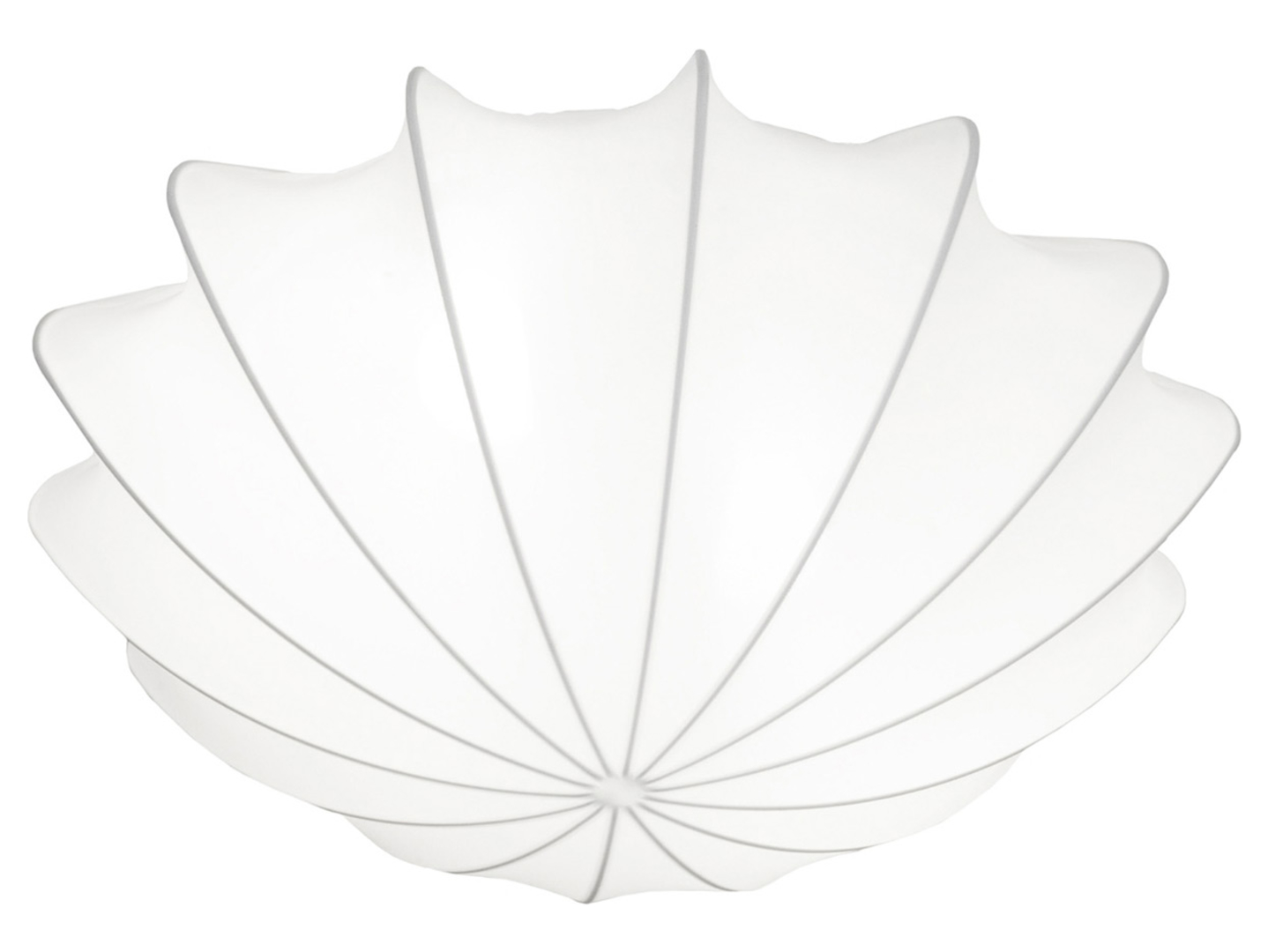 Plafon Form 2-punktowy 50 cm tkaninowy biały