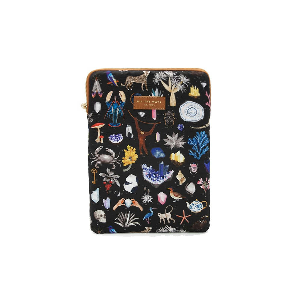 CABINET DE CURIOSITÉS - Housse ordinateur motif Curiosité pour Macbook 13'
