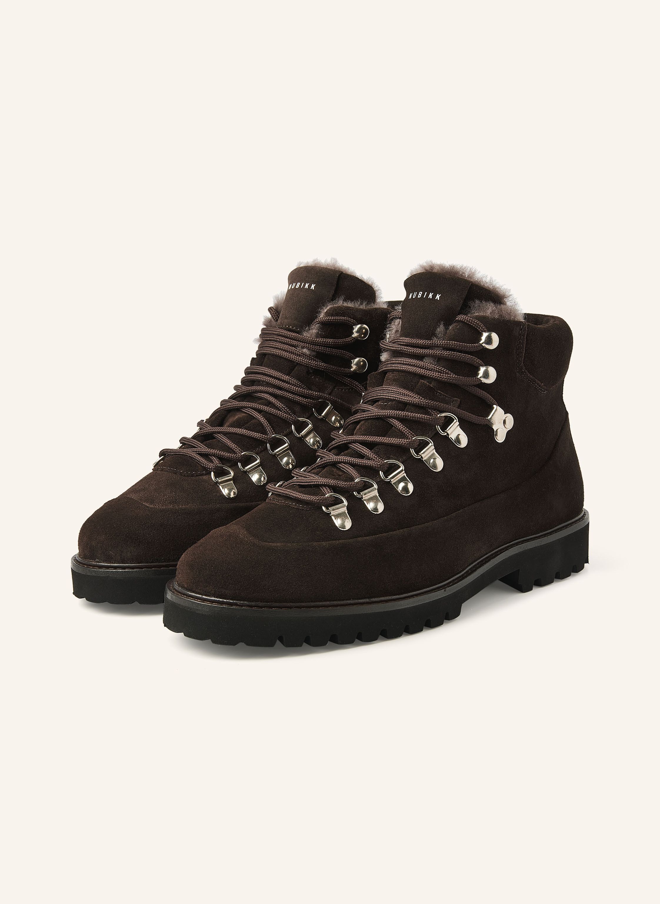NUBIKK Schnürboots LOGAN CHAD FUR