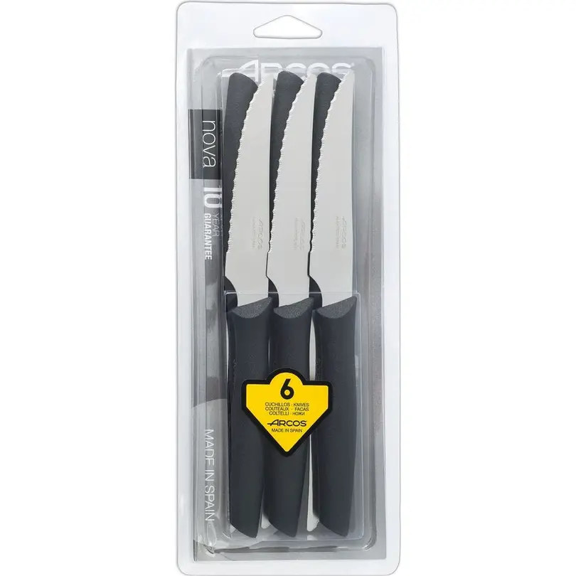 Steakmesser 6er-Set Nova