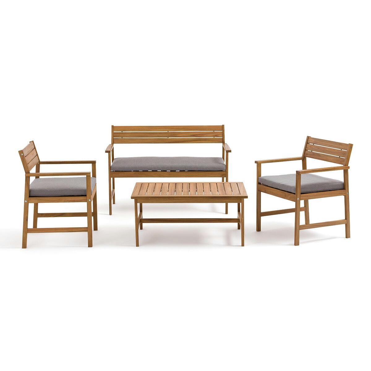 Salon de jardin en acacia, Mahano