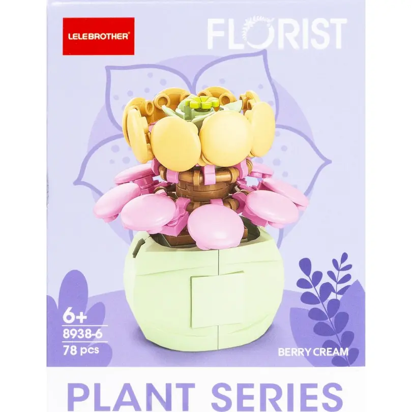 Bausatz 16-teilig Flowers Building Set 2