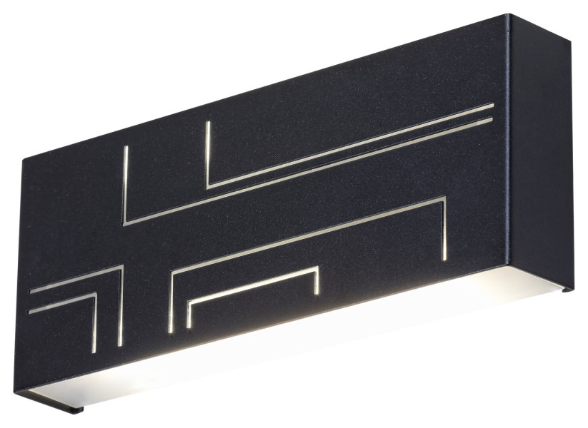 Kinkiet zewnętrzny Mariborczarno-biały LED 1x12W 780lm IP65 Rabalux