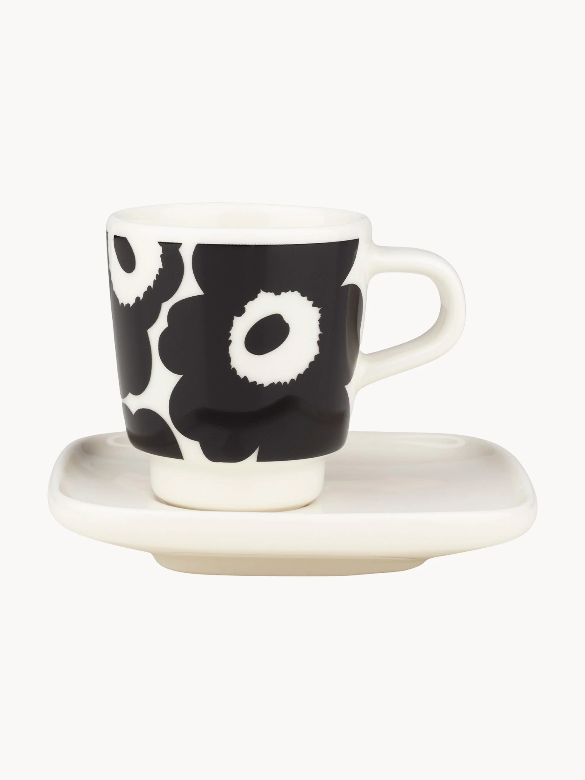 Espressotasse Unikko mit Untertasse