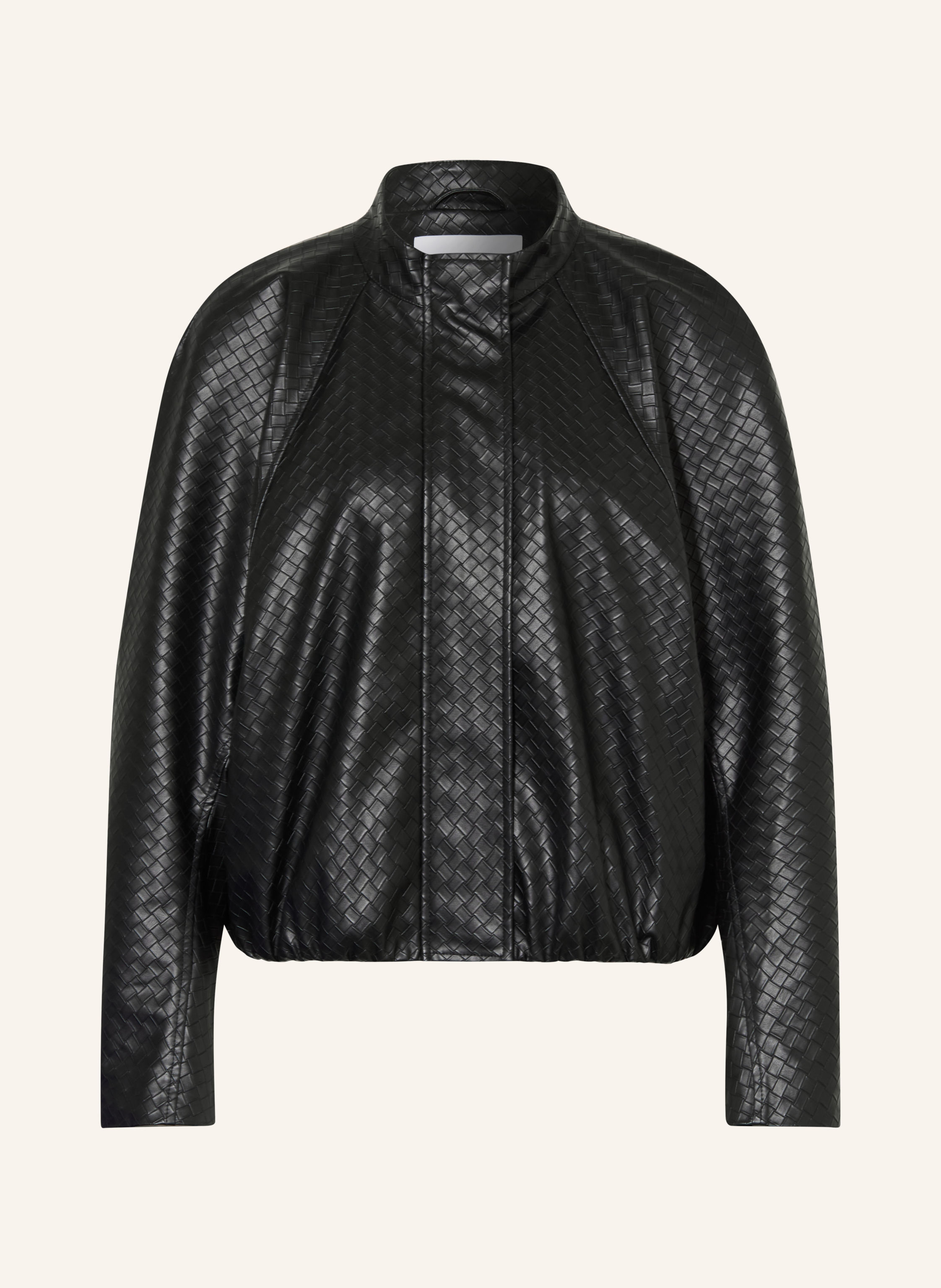 COMMA Blouson in Lederoptik