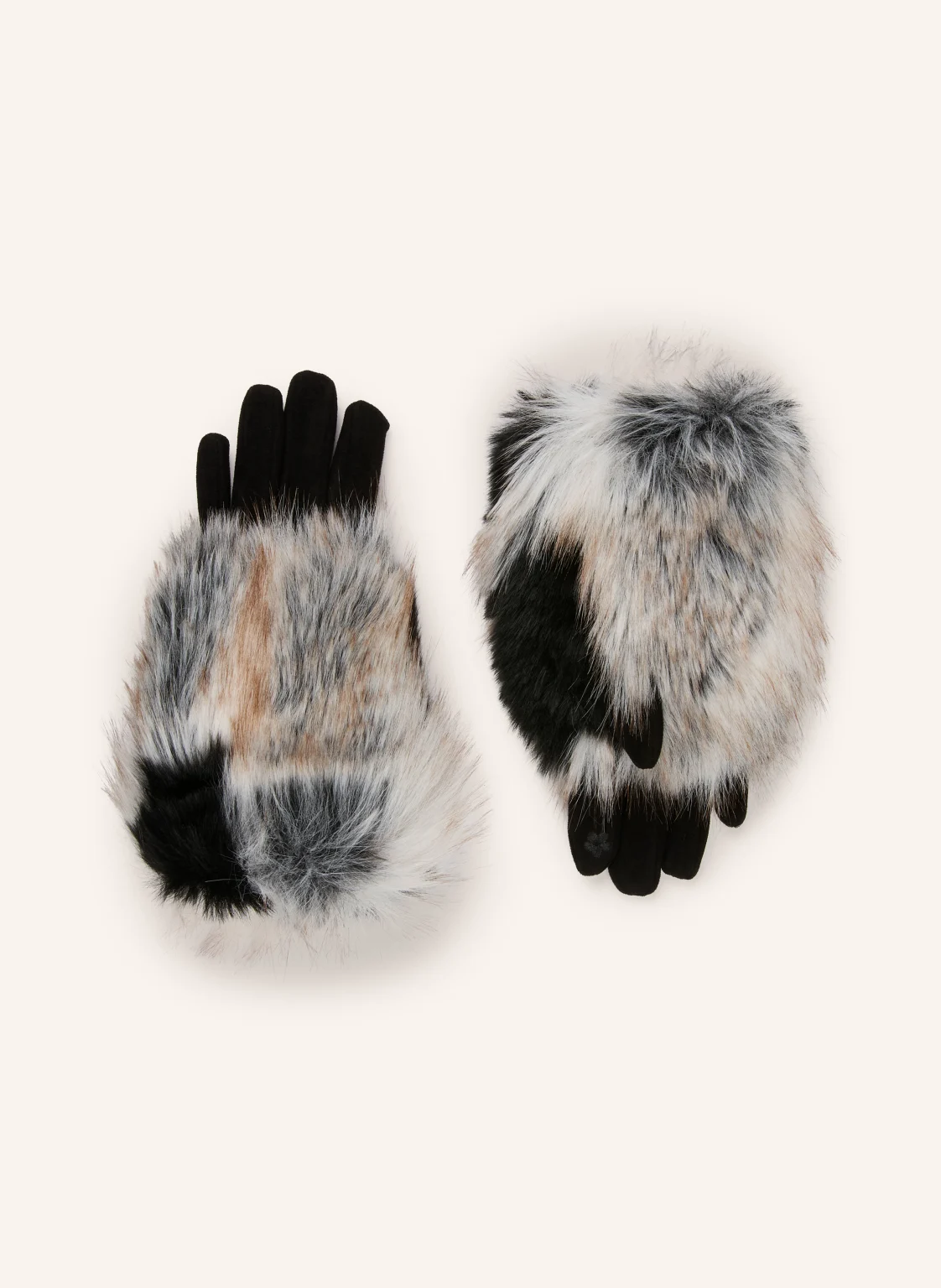 LOEVENICH Handschuhe mit Kunstfell