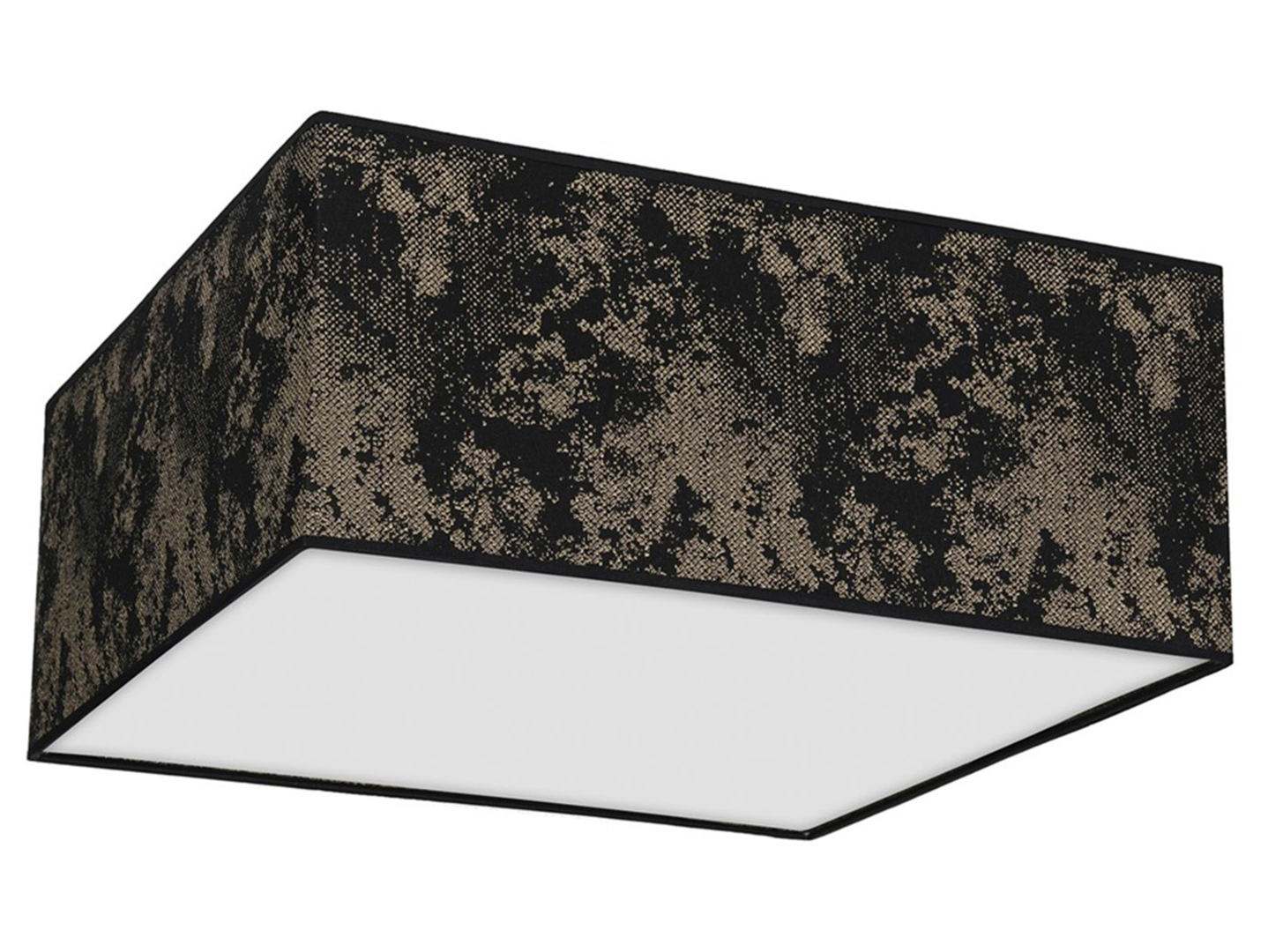 Lampa sufitowa Satino 50 cm metalowa czarna