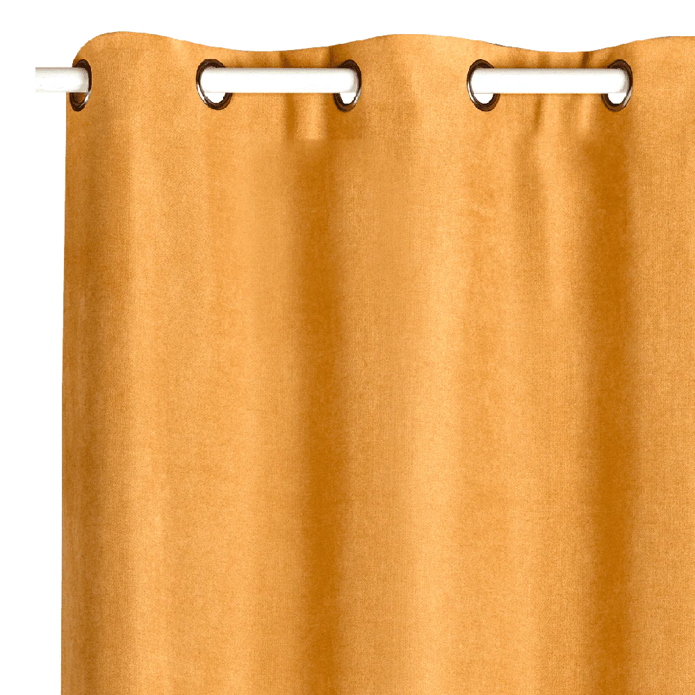 4MURS Rideau thermique KINLEY coloris ocre 140 x 260 cm