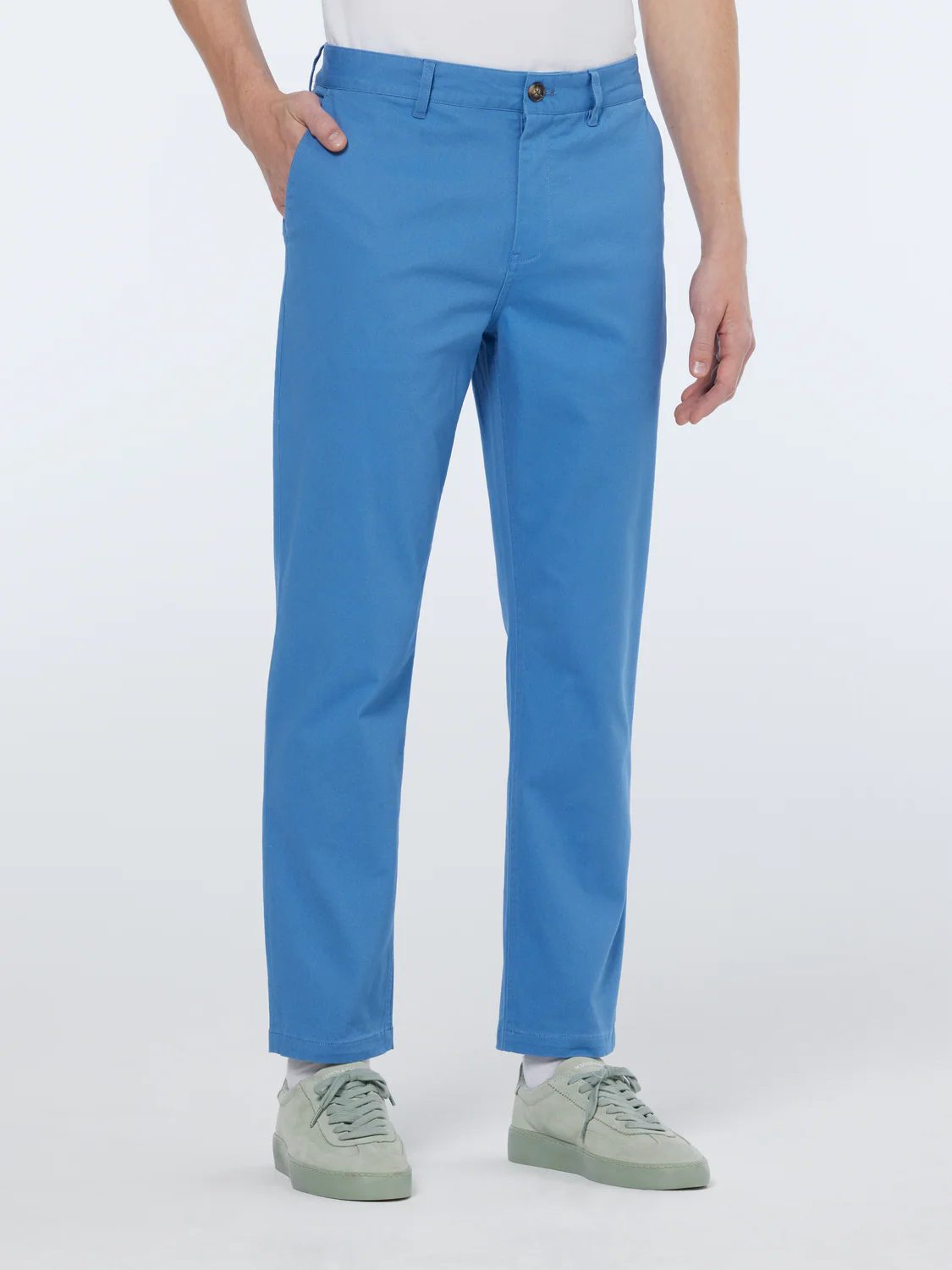 Drift Washed Cotton Blend Chino