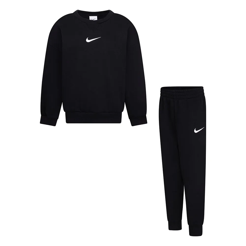 Nike Essential Fleece Crew long sleeve set