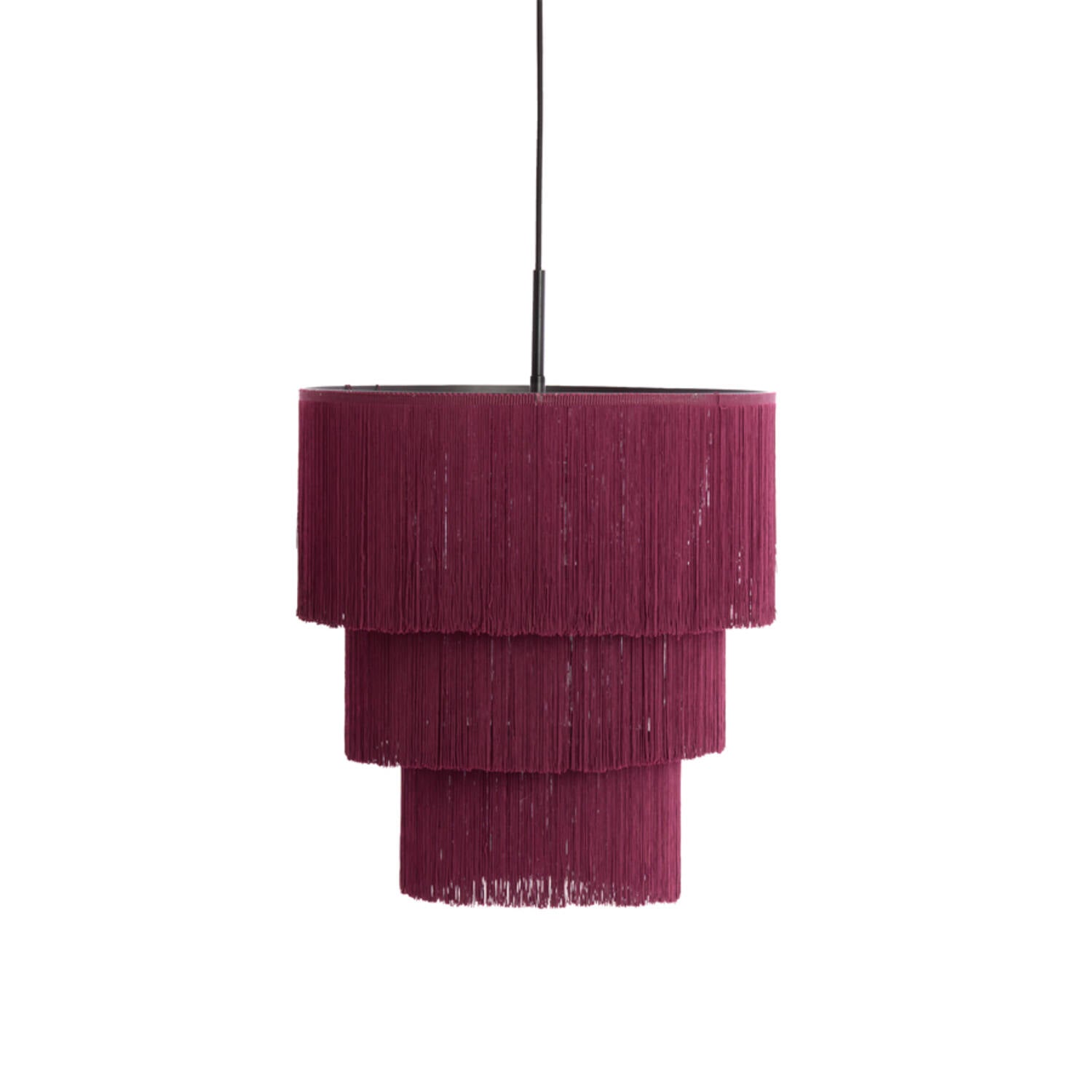 Light & Living - hanglamp - Malaika - paars - metaal - Ø 45cm - E27 -