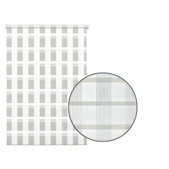 Doppelrollo »Easyfix«, weiß, Polyester