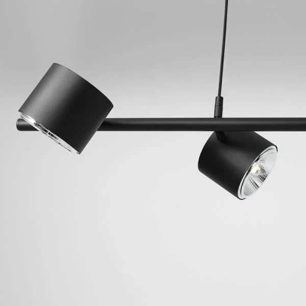 Lampa wisząca czarna Bot 4xES111x35W wym: 100x121x34 cm Aldex