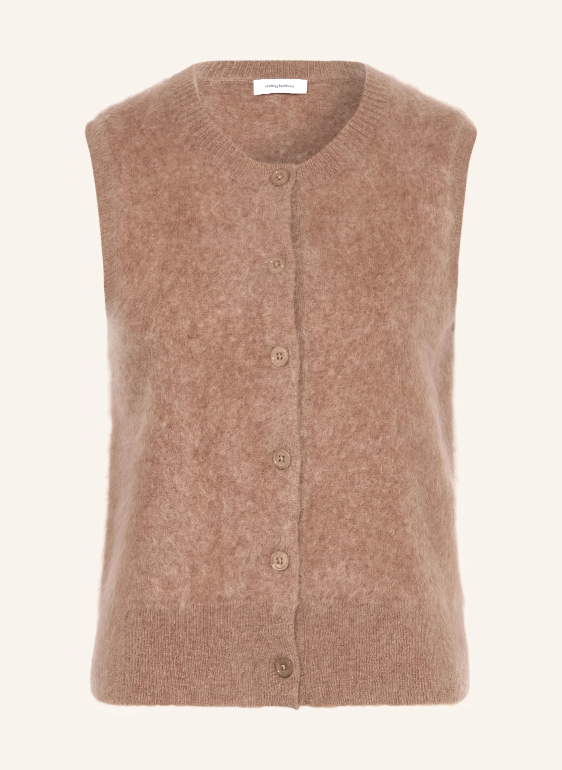 darling harbour Strickweste aus Cashmere