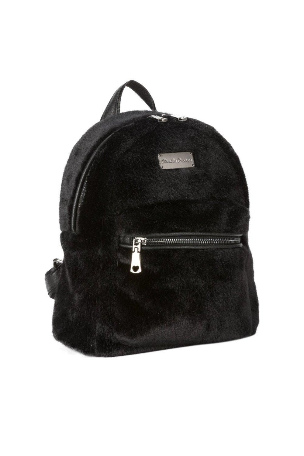 Claudia Canova Anii Xs Faux Fur Backpack