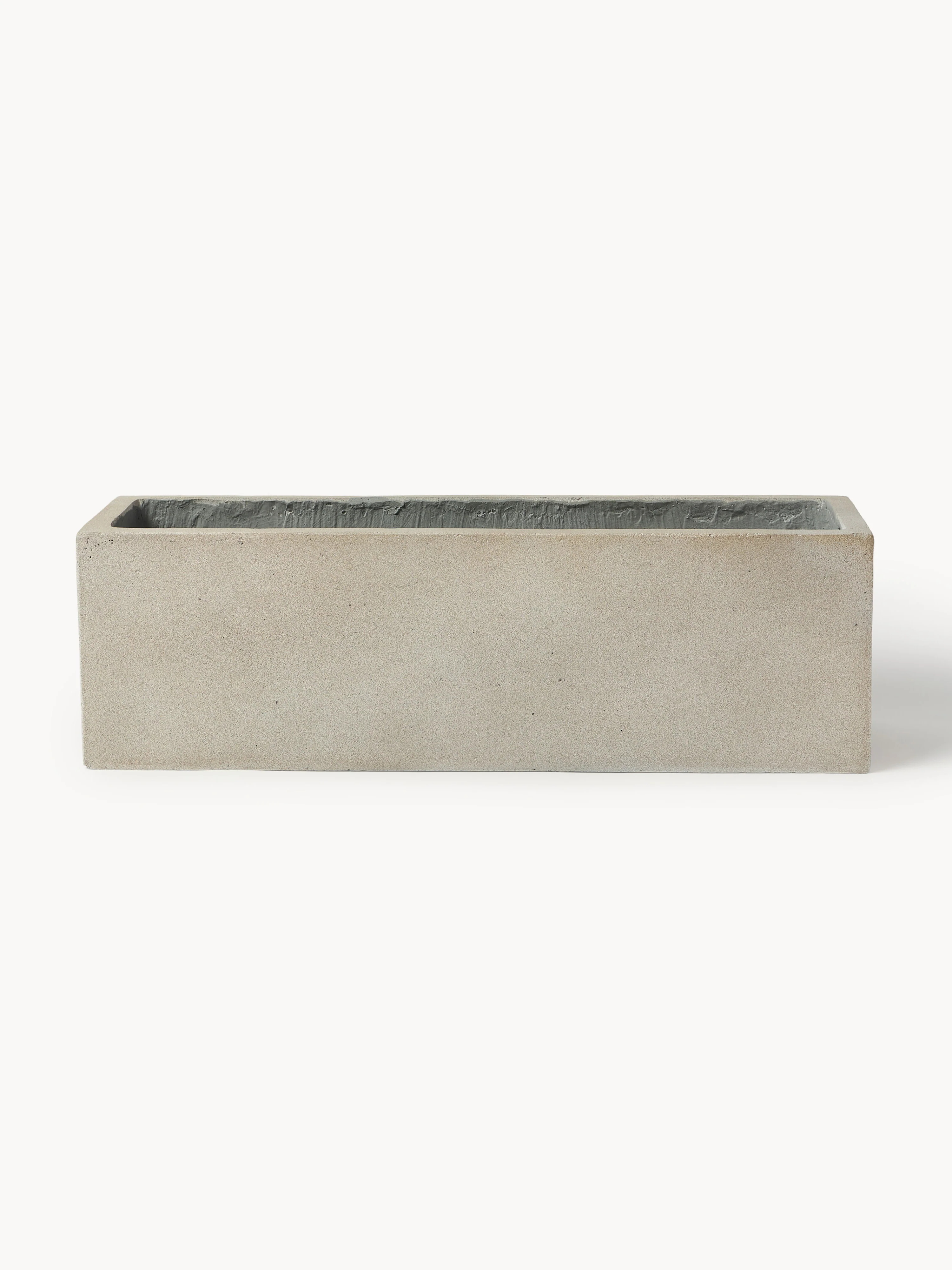 Blumentopf Tuscany aus Beton, H 19 cm
