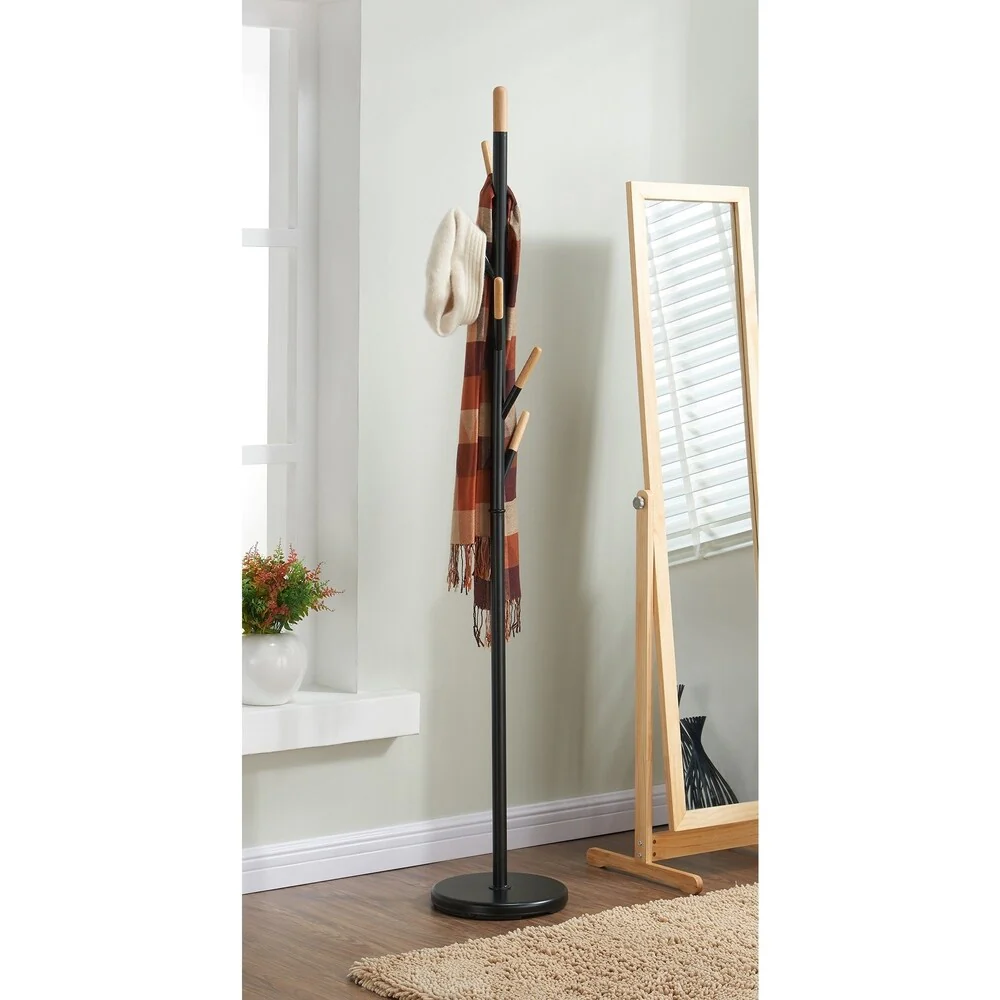 Black Tenley Coat Rack