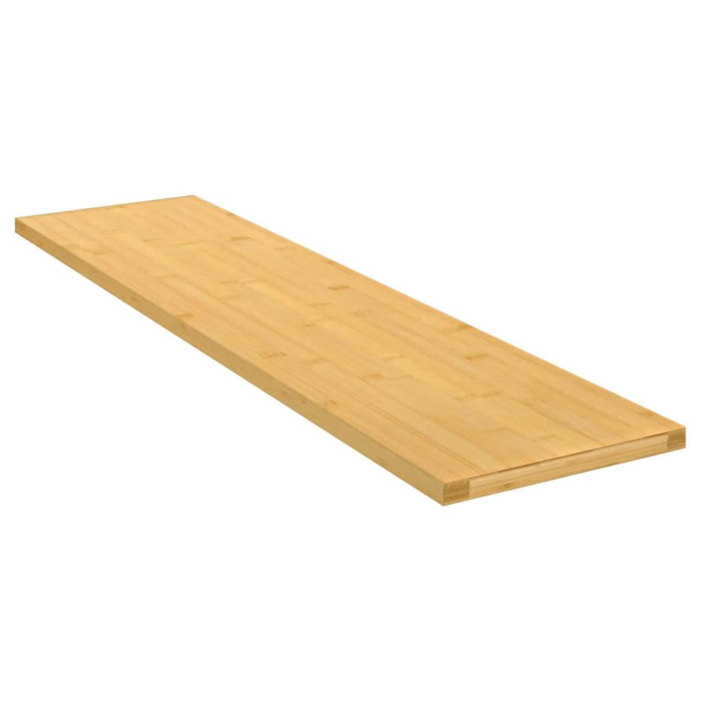 VidaXL Półka ścienna 80x20x1,5 cm bambusowa