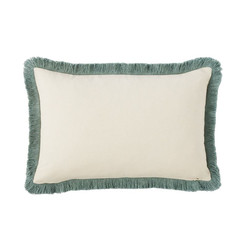 Haisley Seafoam Floral Cushion