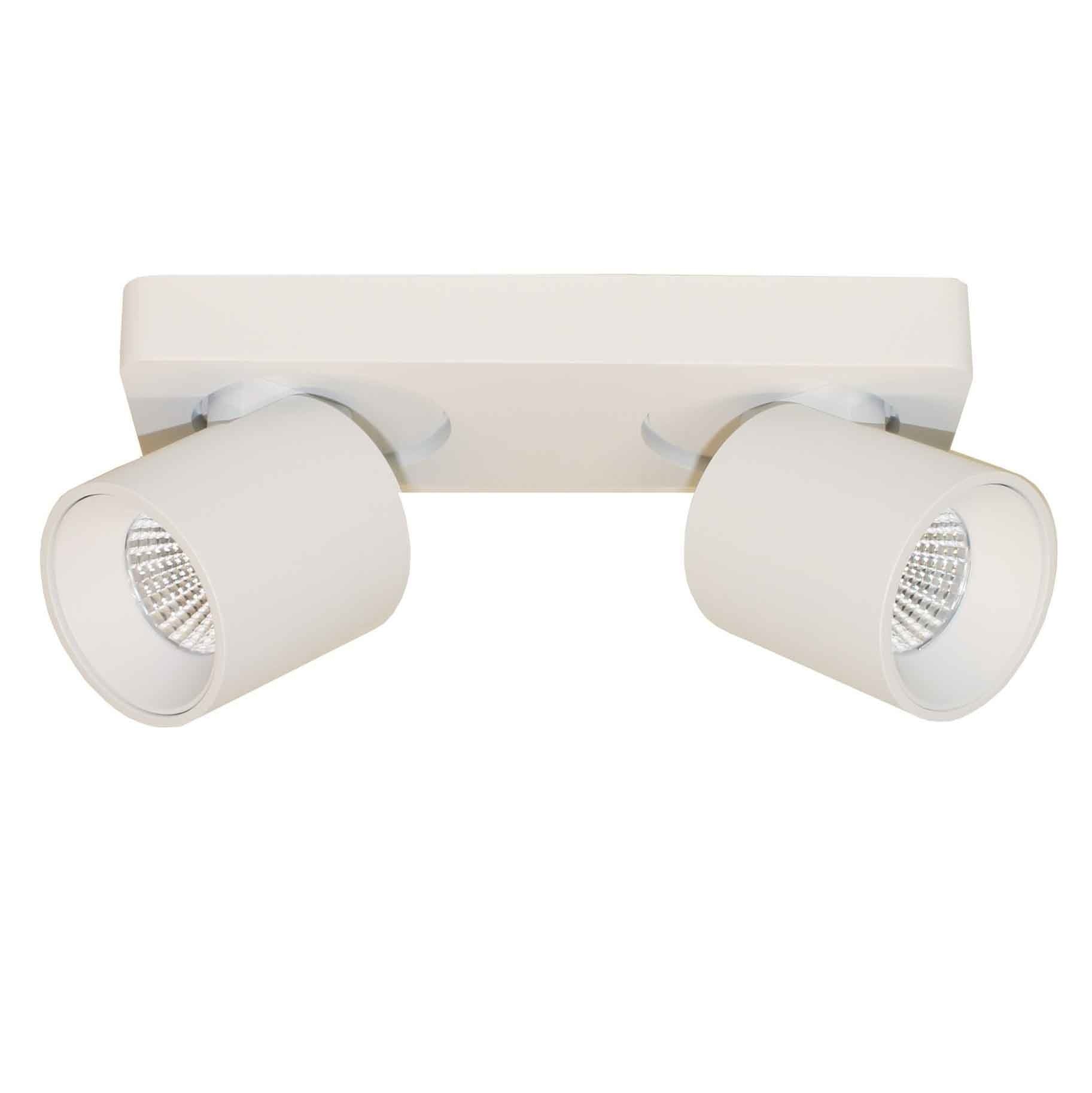 Artdelight spot Laguna - 2 lichts - 22 x 9.5  cm - wit