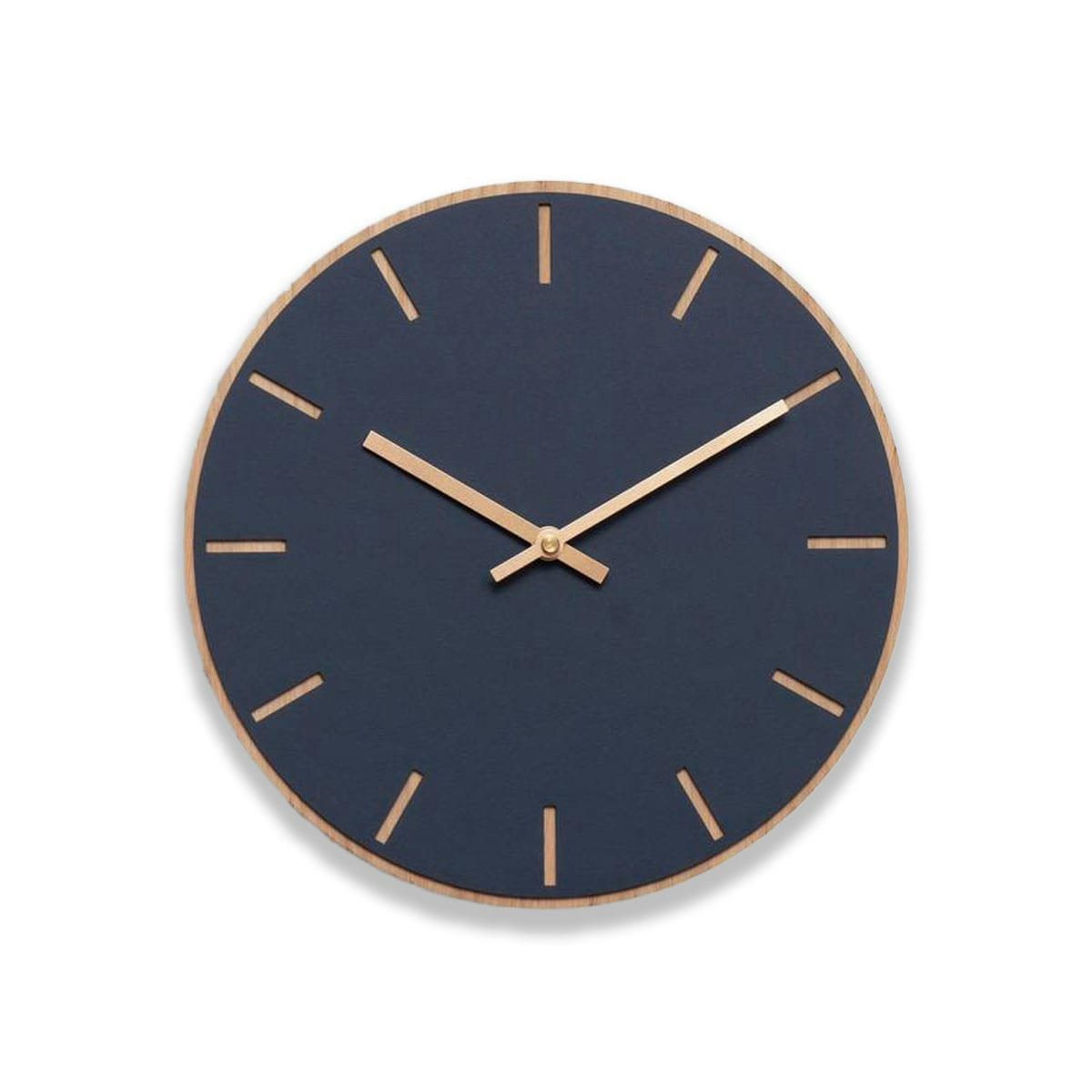- Horloge murale en linoléum bleu D28cm