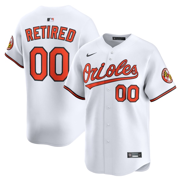Baltimore Orioles Nike Home Limited Pick-A-Player Retired Roster Jersey - White