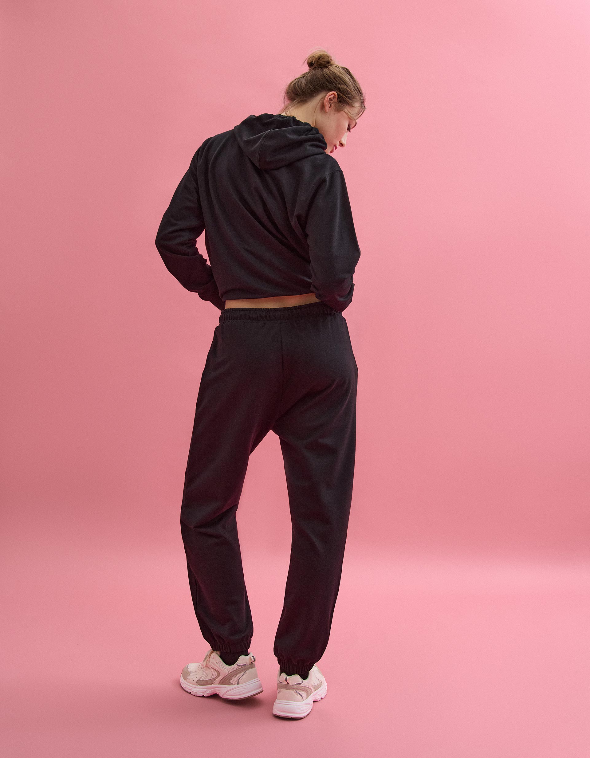 Calças Joggers, Mulher, Preto