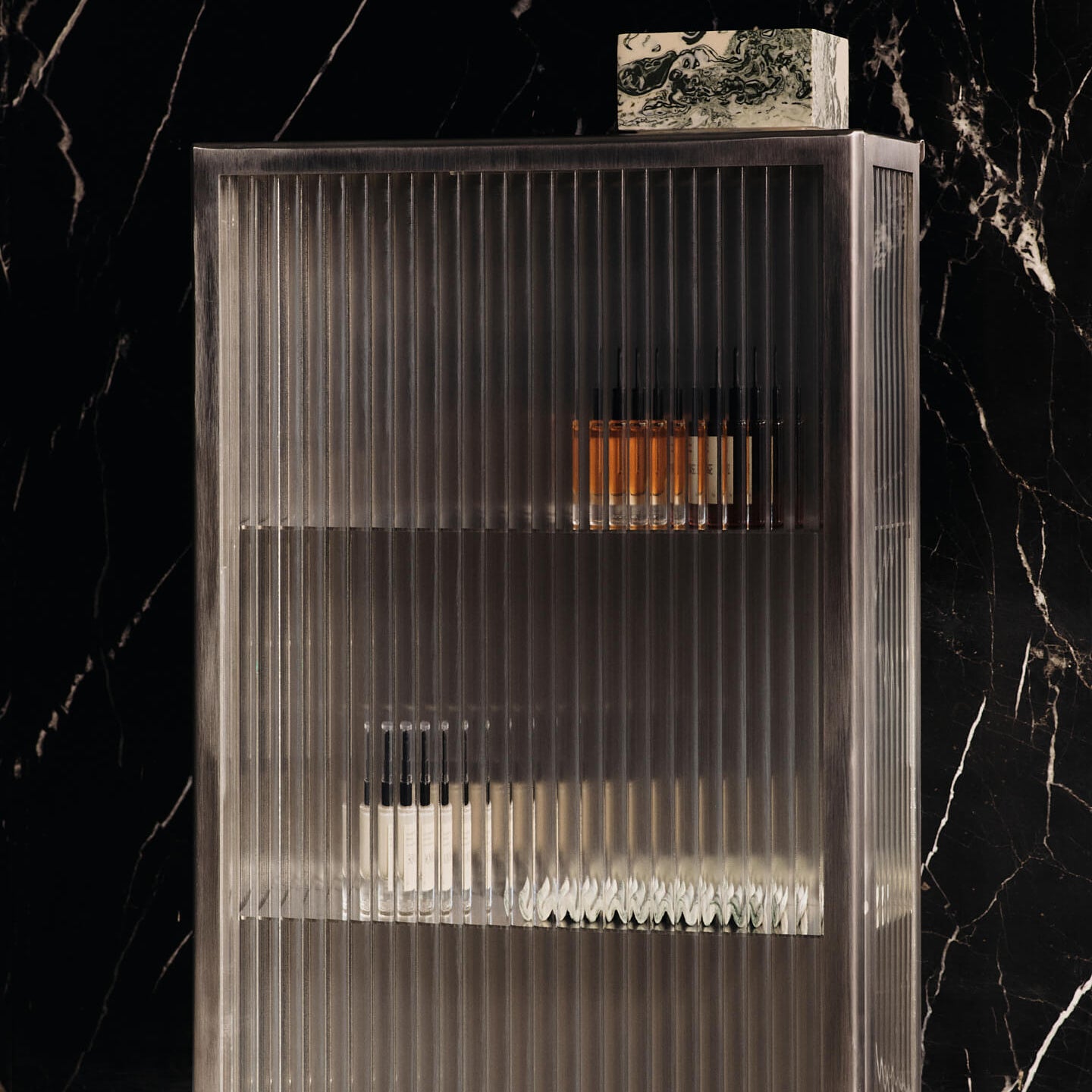 Ferm Living Haze Wandkast H 100 cm - Staalgrijs